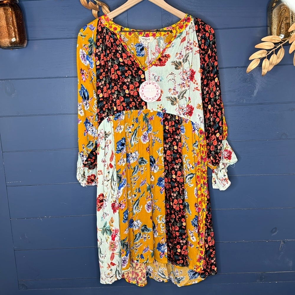 UMGEE Multi Patterned Dress
